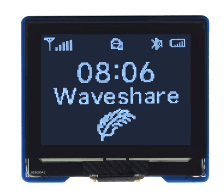 1.32inch OLED Display Module, 128×96 Resolution, 16 Gray Scale, SPI / I2C Communication