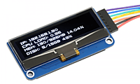 128×32, 2.23inch OLED display HAT for Raspberry Pi