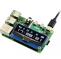 128×32, 2.23inch OLED display HAT for Raspberry Pi
