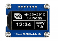 64×128, General 1.3inch OLED Display Module
