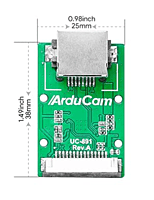 Arducam U6248 Cable Extension Kit for Raspberry Pi Camera, Up to 15-Meter Extension, Compatible with Raspberry Pi Camera V1/V2/HQ, and 16MP/64MP/ToF Camera Module