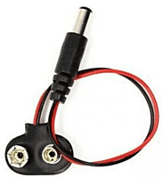 CONNECTOR FOR 9V RECHARGEABLE BATTERY