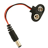 CONNECTOR FOR 9V RECHARGEABLE BATTERY