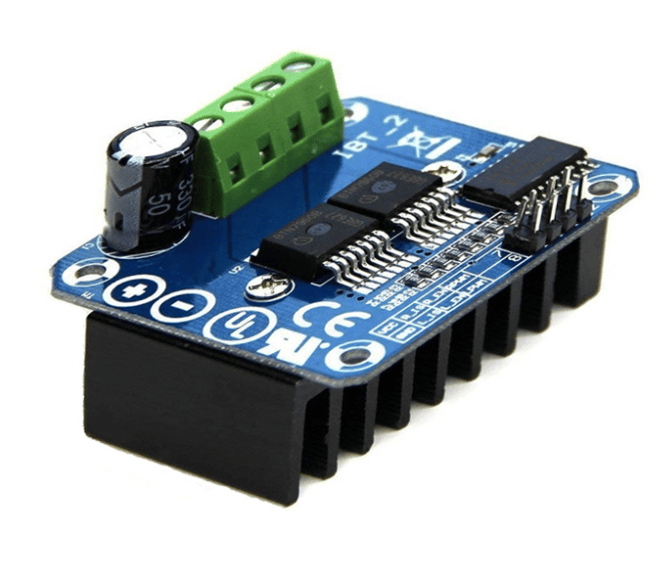 Double BTS7960 43A H-BridgeHigh-Power Stepper Motor Driver Module