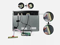 15 Display with lvds board and connecter DV150X0M-N10