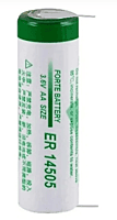 FORTE 3.6V ER14505 BATTERY WITH 2 PIN CONNECTOR