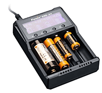 Four slot LCD intelligent charger