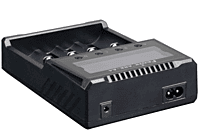 Four slot LCD intelligent charger