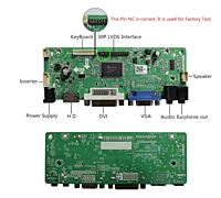 G170ETN01.0 17INCH DISPLAY WITH LVDS BOARD