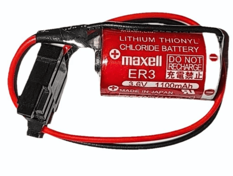 MAXELL ER3 3.6V 1800mAh Battery with Connector