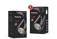 Mini track spotlight, black finish, 3W, 3000K, input 12/24V