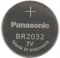 PANASONIC BR2032 Coin Cell Made in Indonesia
