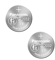 PANASONIC CR2032-C COIN BATTERY