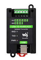 Waveshare USB to RS485/422 Industrial Grade Isolated Converter, Onboard Original FT232RL andSP485EEN, Multiple Protection
