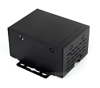 Waveshare Industrial Grade Metal Case (D) for Raspberry Pi 5, Larger Internal Space, Supports Installing Official Cooling Fan And Various HATs, Wallmount and Rail-mount Support