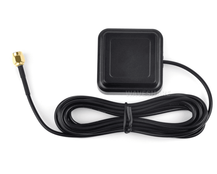Waveshare GNSS L1+L5 Dual-frequency Active Antenna, SMA-J Connector, Supports Multi-GNSS Positioning Systems