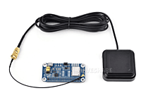 Waveshare GNSS L1+L5 Dual-frequency Active Antenna, SMA-J Connector, Supports Multi-GNSS Positioning Systems