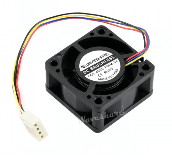 Waveshare Dedicated Cooling Fan for Jetson Nano, PWM Adjustment