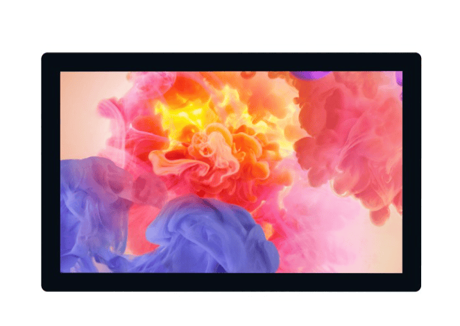 Waveshare 9inch QLED Quantum Dot Display,1280x720,Toughened Glass Panel, HDMI Interface, Wide Color Gamut without power adapter