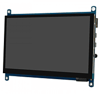Waveshare 7inch QLED Quantum Dot Display, Capacitive Touch, 1024×600, G+G Toughened Glass Panel, Various Systems Support SKU:18625