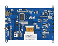 Waveshare 7inch QLED Quantum Dot Display, Capacitive Touch, 1024×600, G+G Toughened Glass Panel, Various Systems Support SKU:18625