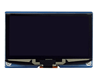 Waveshare 2.42inch OLEDDisplay Module(C), 128×64 Resolution, SPI/ I2C Communication Yellow Display