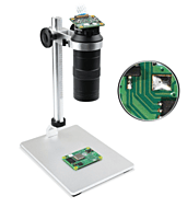 Waveshare 100X Industrial Microscope Lens, C/CS-Mount, Compatible With Raspberry Pi HQ Camera