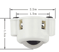 MINI 3PI Car N20 Caster Robot Ball Wheel, Small Robotics Wheel