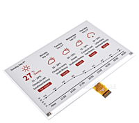 7.5inch E-Paper (B) E-Ink Raw Display 800×480 Red  Black White SPI and Without PCB