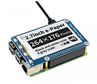 264x176  2.7inch E-Ink display HAT for Raspberry Pi