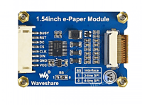 200x200, 1.54inch E-Ink display module