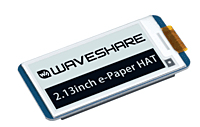 250x122, 2.13inch E-Ink display HAT for Raspberry Pi
