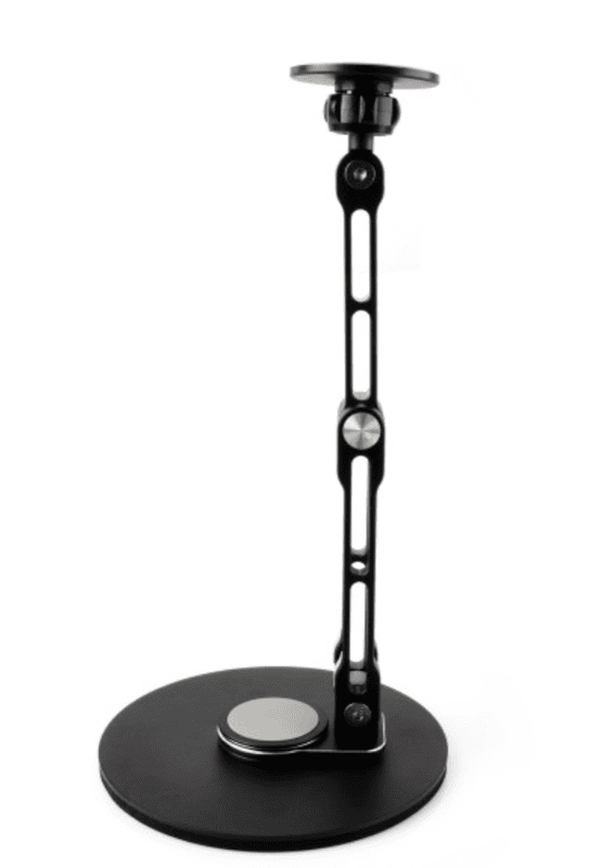 Magnetic N52 Neodymium Magnet Portable Monitor Adjustable Stand, Compatible With 4~18.5inch Monitors, Supports Multi-axis Rotation, Comes With Magnetic Metal Rings, Foldable For Easy Storage