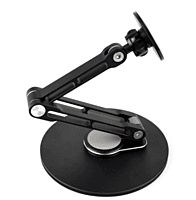 Magnetic N52 Neodymium Magnet Portable Monitor Adjustable Stand, Compatible With 4~18.5inch Monitors, Supports Multi-axis Rotation, Comes With Magnetic Metal Rings, Foldable For Easy Storage
