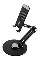 Portable Monitor Adjustable Stand, Compatible with 4~18.5inch Monitors, Supports Multi-axis Rotation, Weighted Base And Ergonomic Design, Foldable For Easy Storage