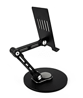 Portable Monitor Adjustable Stand, Compatible with 4~18.5inch Monitors, Supports Multi-axis Rotation, Weighted Base And Ergonomic Design, Foldable For Easy Storage