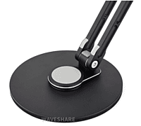 VESA Portable Monitor Adjustable Stand, Compatible With Monitors Up To 19inch, Supports Multi-axis Rotation Weighted Base And Ergonomic Design Foldable For Easy Storage