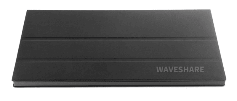 Magnetic Protective Case for Waveshare 15.6inch FHD Monitor (C), Folio Cover Stand