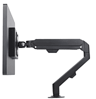 Gas Spring Monitor Arm for 17~30 inch display monitor, Free height adjustment, supports multi angle rotation and expansion