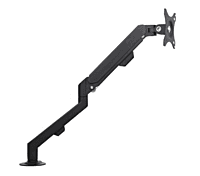 Gas Spring Monitor Arm for 17~30 inch display monitor, Free height adjustment, supports multi angle rotation and expansion