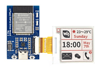 Universal e-Paper Raw Panel Driver Board, ESP32 WiFi , Bluetooth Wireless