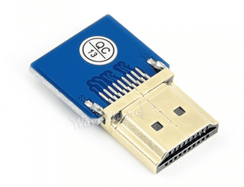 DIY HDMI Cable HDMI Adapter Horizontal