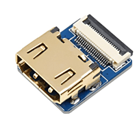 DIY HDMI Cable: HDMI Adapter Horizontal (B)