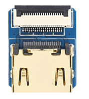 DIY HDMI Cable: HDMI Adapter Horizontal (B)