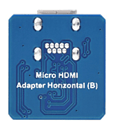 DIY HDMI Cable: Micro HDMI Adapter Horizontal (B)