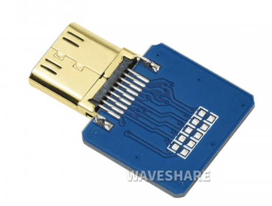 DIY HDMI Cable Mini HDMI Adapter Horizontal