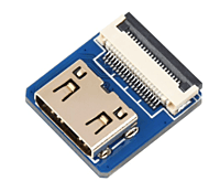 DIY HDMI Cable Mini HDMI Adapter Horizontal (B)