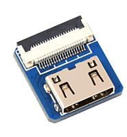 DIY HDMI Cable Mini HDMI Adapter Horizontal (B)