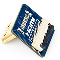 DIY HDMI Cable MINI HDMI Adapter Vertical