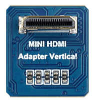 DIY HDMI Cable MINI HDMI Adapter Vertical